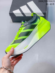 Adidas Adizero Dropset Elite Running Shoes, Neon Green