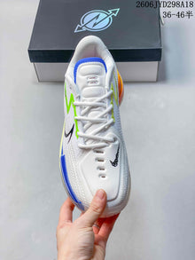 Nike Air Zoom GT Cut Low-Top Basketball Shoes, White