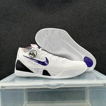Nike Kobe 9 Low Basketball Shoes White Purple
