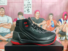 Under Armour Black Red Basketball Sneakers