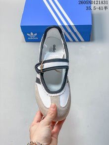 Adidas Samba Mary Jane Sneakers White Black JR1325