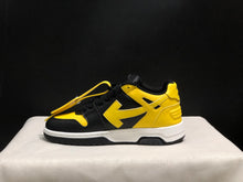 Off-White Out Of Office Low-Top Sneakers Black Yellow