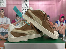 PUMA Brown Low-Top Sneakers with Cream Sole
