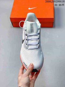 Nike Air Zoom Pegasus 41 Running Shoes, White and Orange