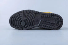 Jordan Air Jordan 1 Low Black Yellow 553558-071 Sneakers