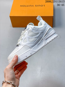 Louis Vuitton LV Trainer White Low-Top Sneakers