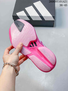 adidas Ultrabounce Running Shoes, Pink and White, 2606NY101A21