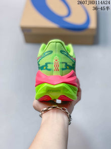 ASICS SUPERBLAST 3 Running Sneakers Lime Green and Pink