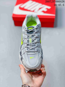 Nike P-6000 Retro Low-Top Sneakers Grey Volt