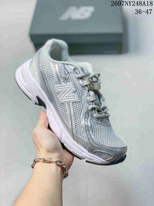 New Balance 740 Unisex Retro Sneakers White and Blue 2607NY248A18