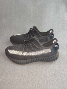 Yeezy 350 V2 Reflective Black Sneakers