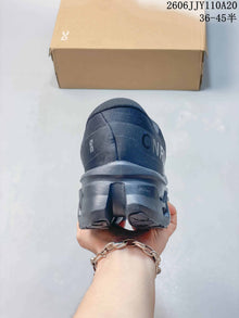 On Cloudmonster 3 Low-Top Running Shoes in Dark Gray