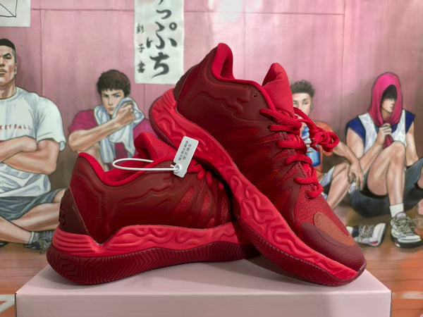 Dark Red Basketball Sneakers, EU 40-46