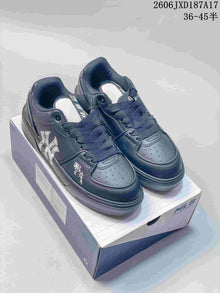 MLB Chunky Liner Denim Low-Top Sneakers, Dark Navy