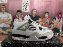 Jordan 4 White Black Sneakers