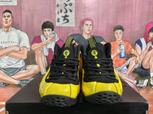 Nike Air Foamposite One Yellow Black Basketball Sneakers