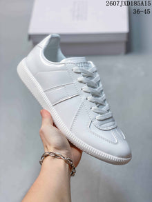 Maison Margiela S57WS0236 White Calfskin Sneakers