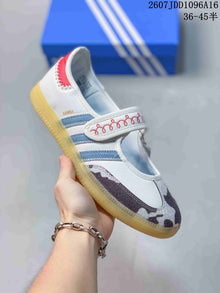adidas Samba Jane W White Velcro Sneakers 711060TIT