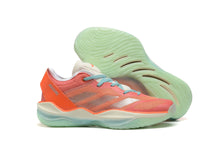 Adidas Adizero Basketball Shoes in Coral and Mint