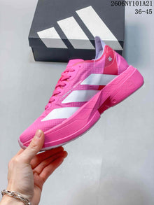 adidas Ultrabounce Running Shoes, Pink and White, 2606NY101A21