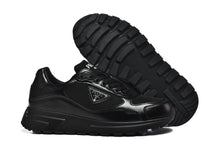 Prada Black Lace-Up Sneakers with Chunky Sole