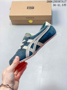 Onitsuka Tiger Tai-Chi Sakura Low-Top Sneakers in Blue