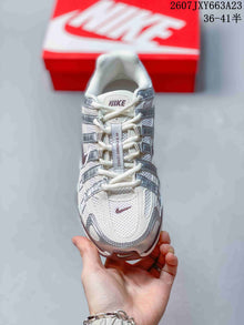 Nike P-6000 Sneakers White and Silver