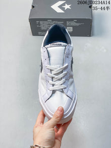 Converse Sport Casual Low-Top Sneakers, White and Navy