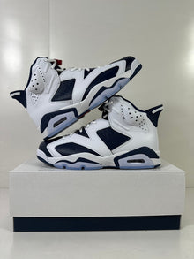 Jordan Air Jordan 6 Retro Olympic London Sneakers White Navy CT8529-164