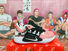 Nike Pink Black White Basketball Sneakers