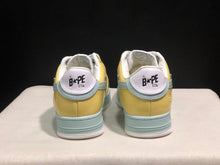 BAPE STA Low-Top Sneakers Yellow Blue Brown