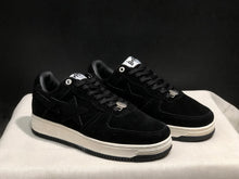 BAPE STA Low-Top Sneakers Black Suede