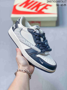 Jordan 1 Low Graphic Sneakers White Dark Details 2607VD1607A17