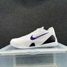 Nike Kobe 9 Low Basketball Shoes White Purple