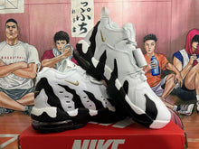 Nike Air More Uptempo White and Black Sneakers