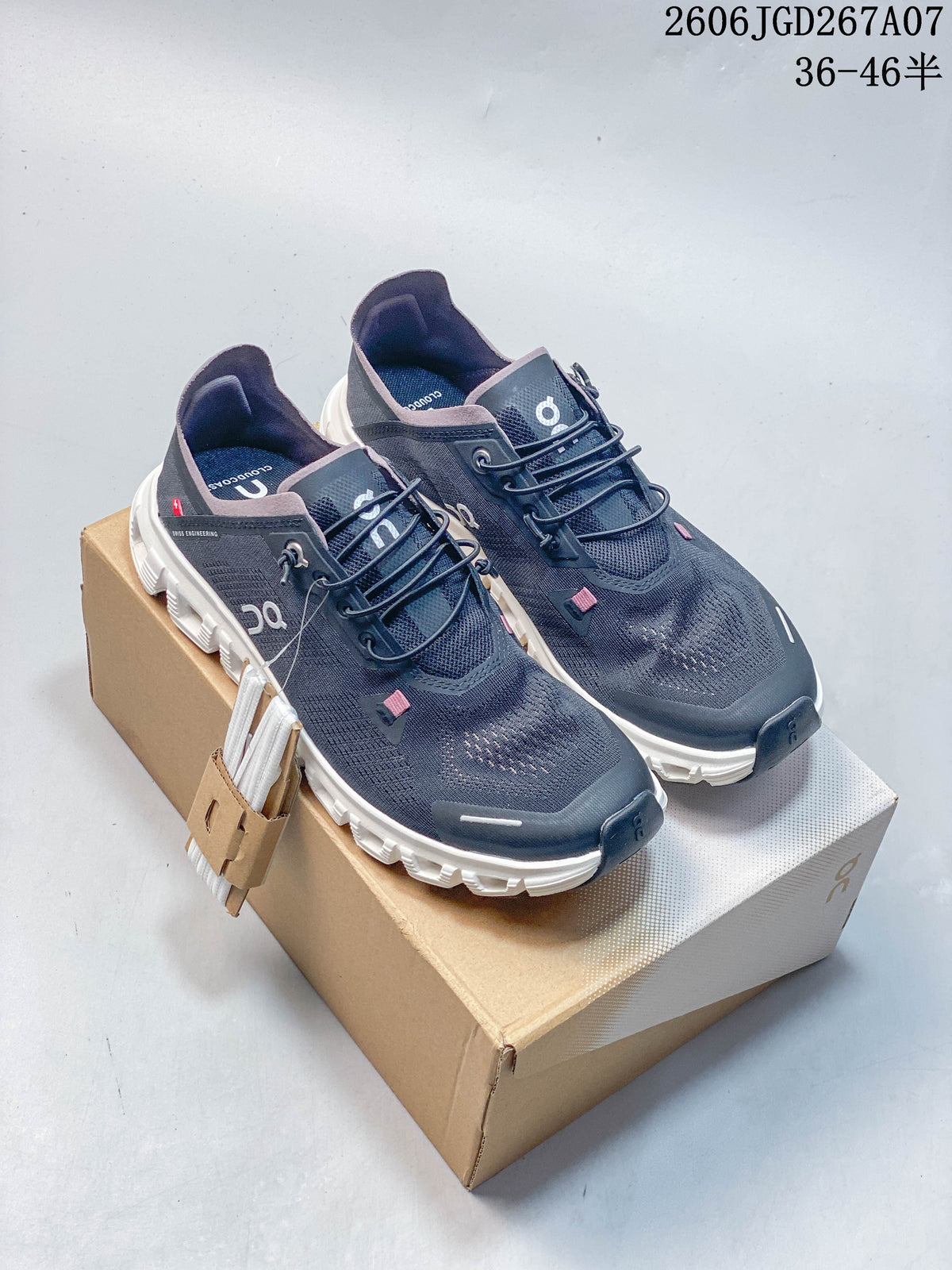 On Cloud 6 Coast Low-Top Casual Shoes, Navy