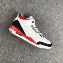 Jordan Air Jordan 3 White Red Black Sneakers