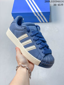 Adidas Originals Superstar Blue Low-Top Sneakers ID6251