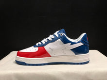 Bape Sta Low-Top Sneakers White Blue Red