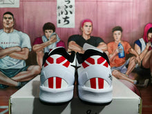 Nike Basketball Sneakers White Black Red