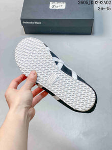 Onitsuka Tiger Mexico 66 Slip-On Sneakers in Charcoal and White