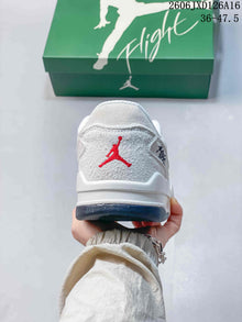 Jordan Flight Court Low-Top Basketball Shoes – White