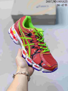 ASICS Gel-Nimbus 16 Running Shoes Red Neon Green 712750QWU