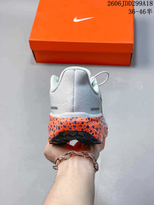 Nike Air Zoom Pegasus 41 Running Shoes, White and Orange