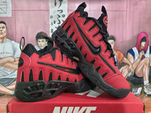 Nike Air More Uptempo Red and Black Sneakers