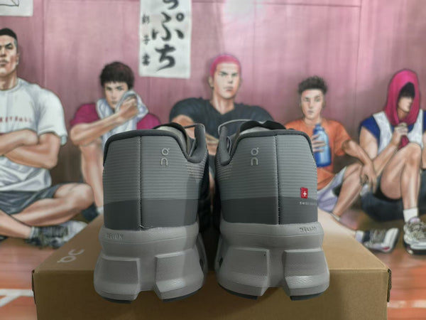 On Gray Sneakers