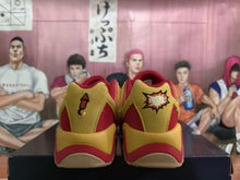 Reebok Question Low Sneakers Red and Gold