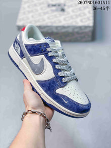 Nike SB Dunk Low Off-White Blue White Sneakers 2607ND1601A11