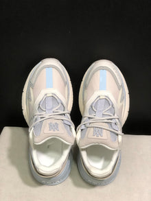 AMIRI MA Runner Sneakers Beige and Light Blue