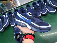 Nike Air Max Sneakers Navy Blue and White